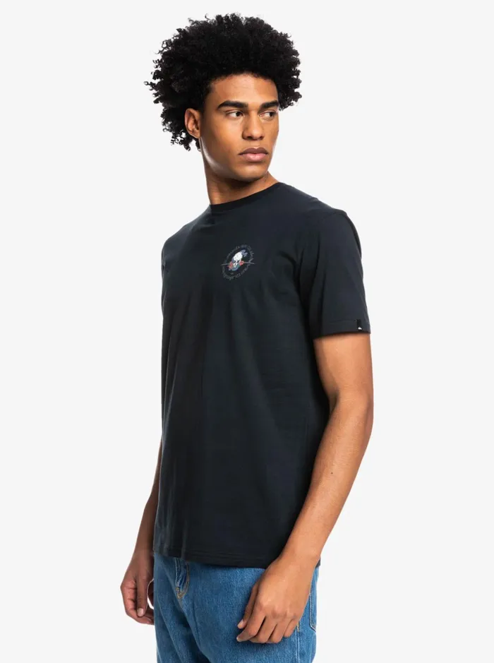 Men Quiksilver Tees Outta Road 2022 8211 TShirt For Men Black Men Quiksilver Tees Outta Road 2022 8211 TShirt For Men Black