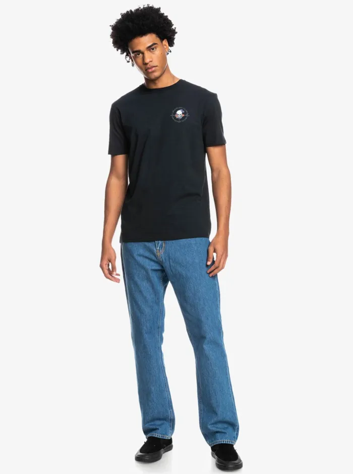 Men Quiksilver Tees Outta Road 2022 8211 TShirt For Men Black Men Quiksilver Tees Outta Road 2022 8211 TShirt For Men Black