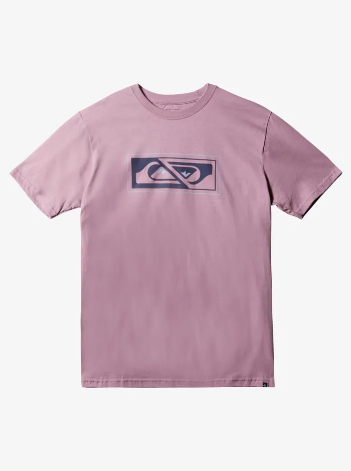 Men Quiksilver Tees Psyched Vision TShirt Dusty Orchid
