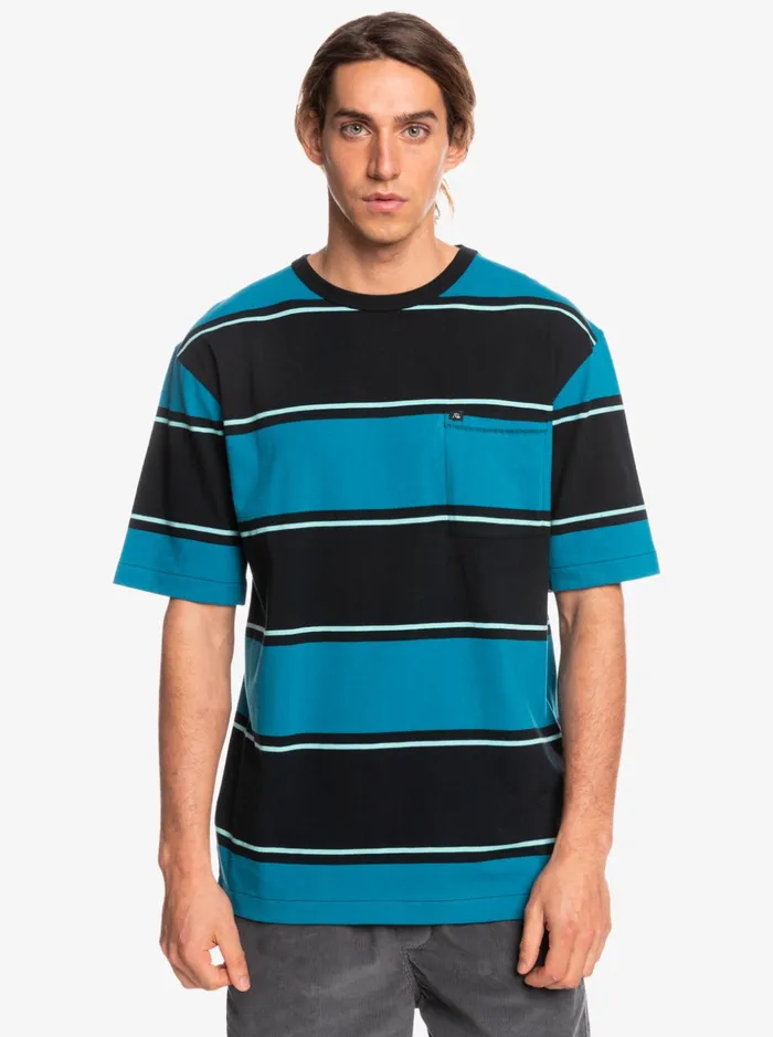 Men Quiksilver Tees San Miguel Pocket TShirt Black San Miguel Men Quiksilver Tees San Miguel Pocket TShirt Black San Miguel