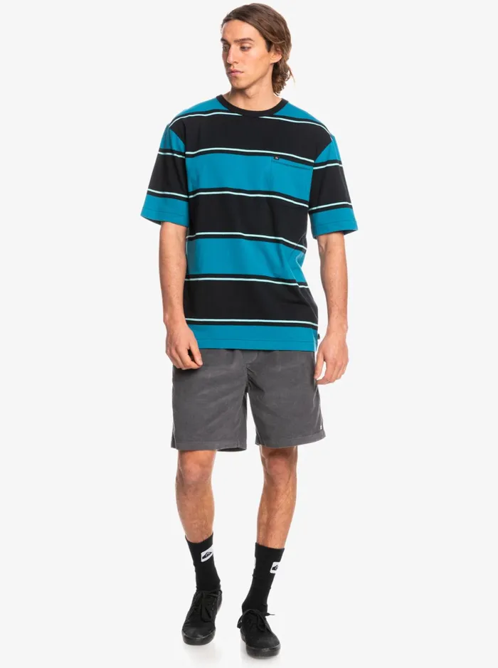 Men Quiksilver Tees San Miguel Pocket TShirt Black San Miguel Men Quiksilver Tees San Miguel Pocket TShirt Black San Miguel