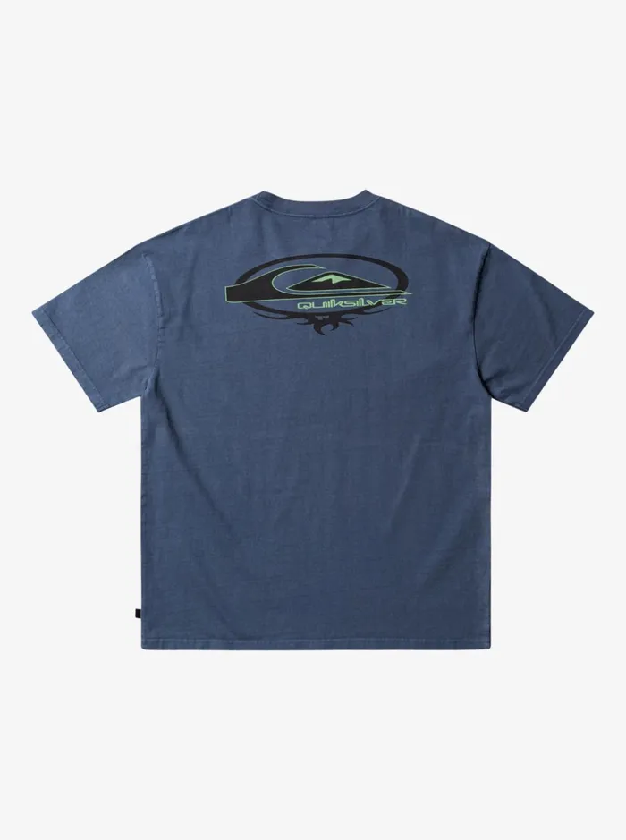 Men Quiksilver Tees Saturn Tribal Times TShirt Bering Sea Men Quiksilver Tees Saturn Tribal Times TShirt Bering Sea
