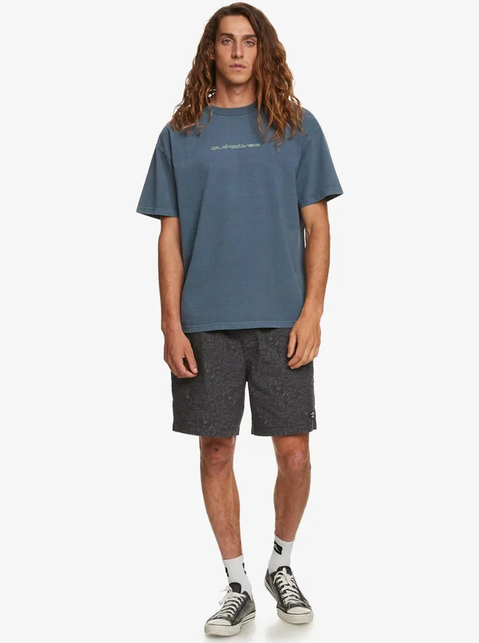 Men Quiksilver Tees Saturn Tribal Times TShirt Bering Sea Men Quiksilver Tees Saturn Tribal Times TShirt Bering Sea