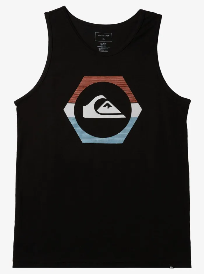 Men Quiksilver Tees Shapeshifter Tank Black