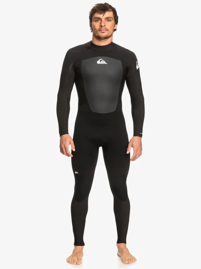 Men Quiksilver Wetsuits 32mm Prologue Back Zip Wetsuit Black