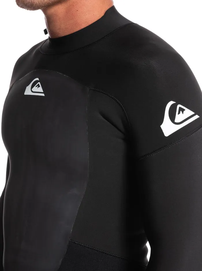 Men Quiksilver Wetsuits 32mm Prologue Back Zip Wetsuit Black Men Quiksilver Wetsuits 32mm Prologue Back Zip Wetsuit Black