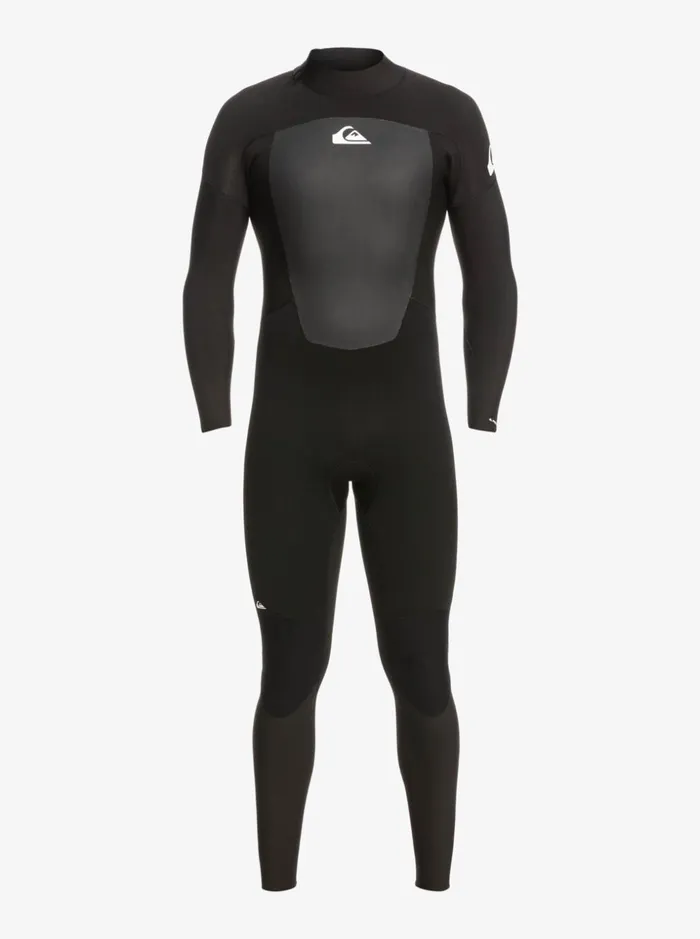 Men Quiksilver Wetsuits 32mm Prologue Back Zip Wetsuit Black Men Quiksilver Wetsuits 32mm Prologue Back Zip Wetsuit Black