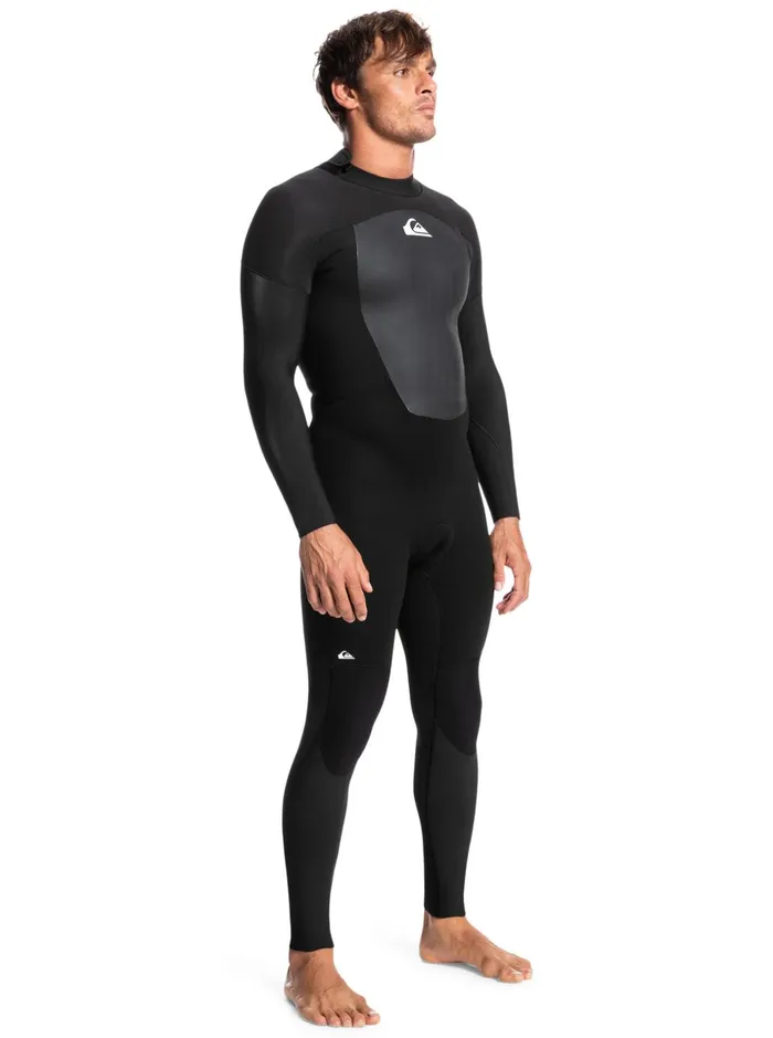 Men Quiksilver Wetsuits 32mm Prologue Back Zip Wetsuit Black Men Quiksilver Wetsuits 32mm Prologue Back Zip Wetsuit Black