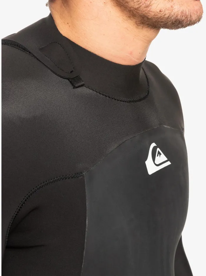 Men Quiksilver Wetsuits 32mm Prologue Back Zip Wetsuit Black Men Quiksilver Wetsuits 32mm Prologue Back Zip Wetsuit Black