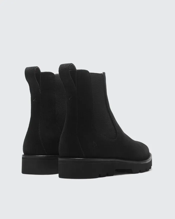 Men Rag and Bone Footwear Bedford Chelsea Boot Black Suede Men Rag and Bone Footwear Bedford Chelsea Boot Black Suede