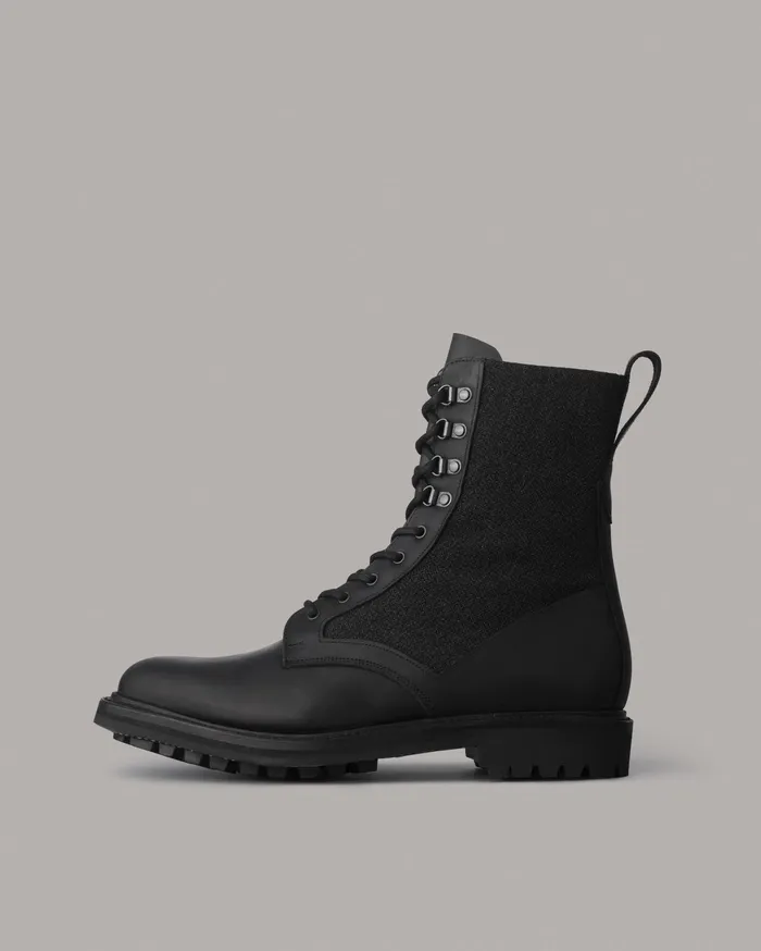 Men Rag and Bone Footwear Grenson Dodger Boot Black