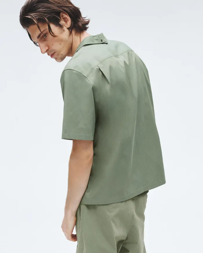 Men Rag and Bone Shirts Avery Viscose Shirt Lichen Men Rag and Bone Shirts Avery Viscose Shirt Lichen