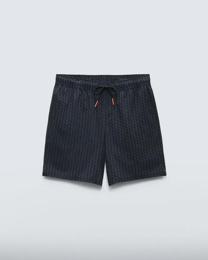 Men Rag and Bone Shorts Pursuit Active Short Black Geometric Stud Men Rag and Bone Shorts Pursuit Active Short Black Geometric Stud