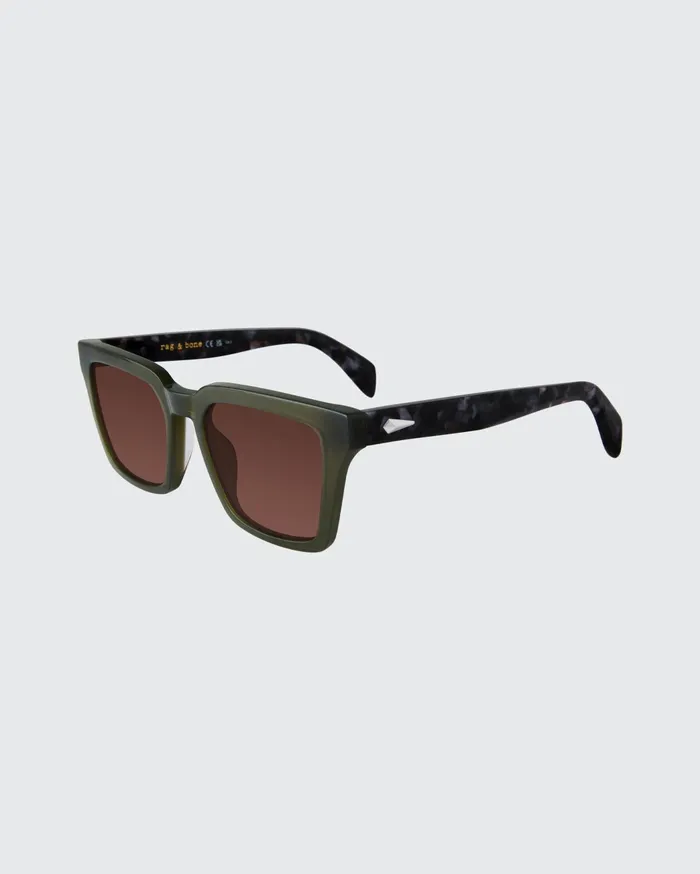 Men Rag and Bone Sunglasses Zander Green