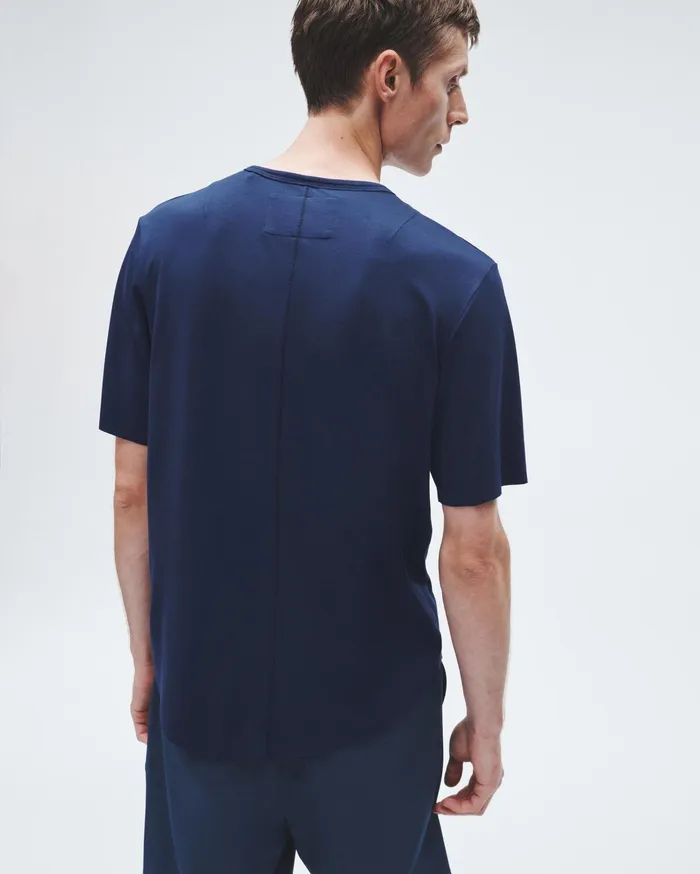 Men Rag and Bone TShirts Pursuit Hayden Tee Peacoat Men Rag and Bone TShirts Pursuit Hayden Tee Peacoat
