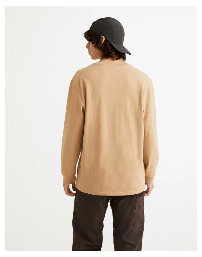 Men Relaxed Long Sleeve Tee Autumn Meadow Madewell Tees Men Relaxed Long Sleeve Tee Autumn Meadow Madewell Tees