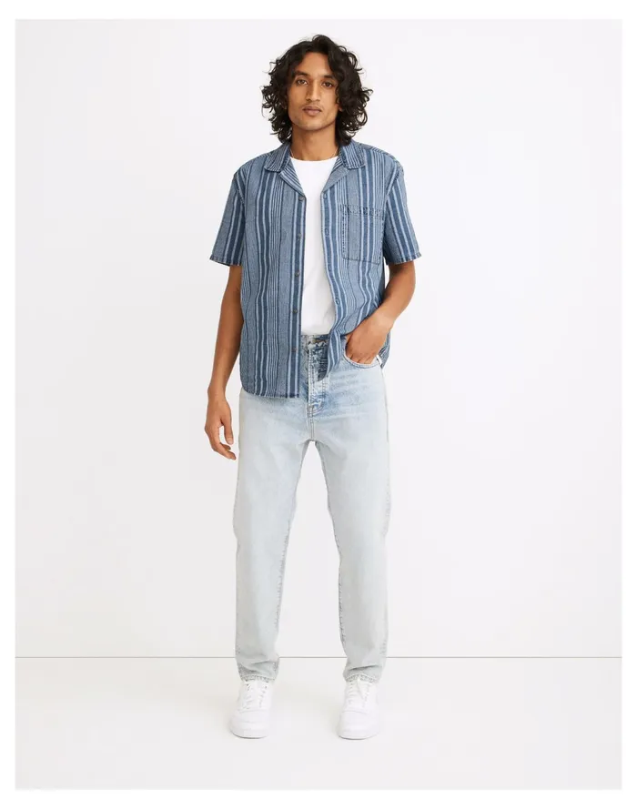 Men Relaxed Taper Jeans In Becklow Wash Becklow Wash Madewell Jeans