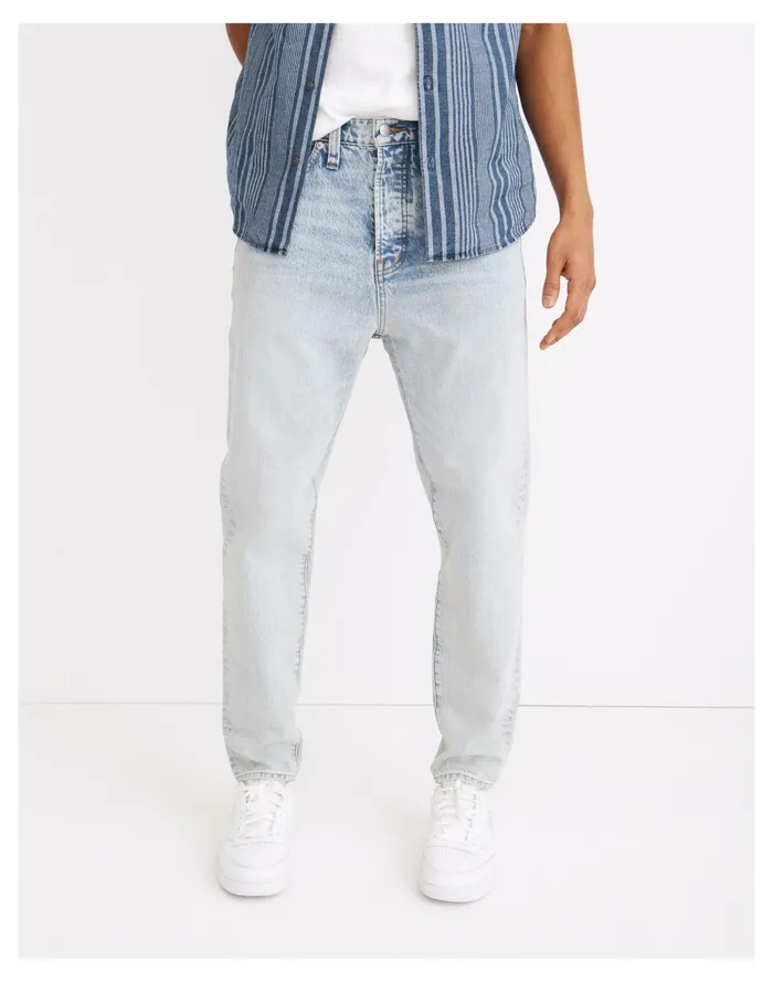 Men Relaxed Taper Jeans In Becklow Wash Becklow Wash Madewell Jeans Men Relaxed Taper Jeans In Becklow Wash Becklow Wash Madewell Jeans