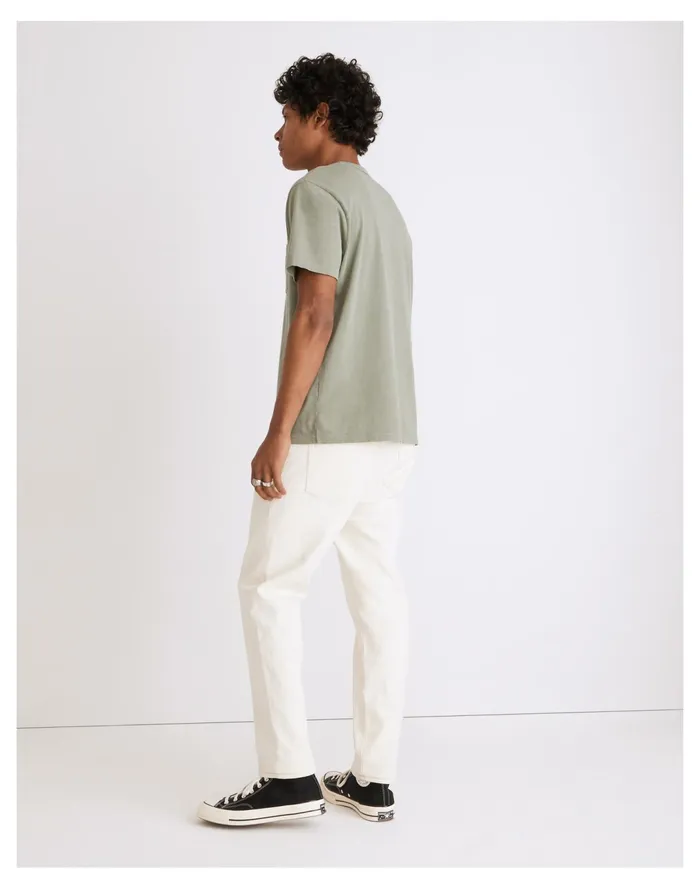 Men Relaxed Taper Jeans In Vintage Canvas Wash Vintage Canvas Madewell Jeans Men Relaxed Taper Jeans In Vintage Canvas Wash Vintage Canvas Madewell Jeans