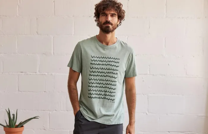 Men Salm 8211 Lily Pad Green TWOTHIRDS TShirts