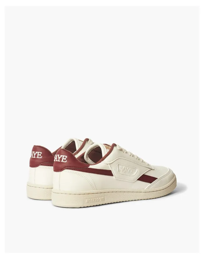 Men SAYE Modelo 89 Vegan Dark Red Madewell Sneakers Men SAYE Modelo 89 Vegan Dark Red Madewell Sneakers