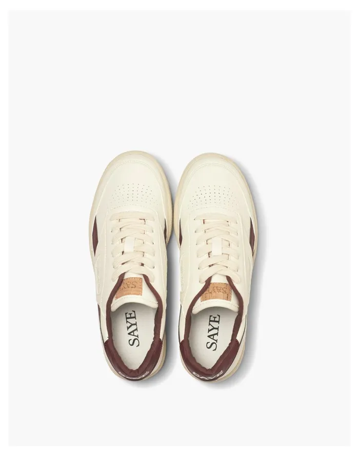 Men SAYE Modelo 89 Vegan Dark Red Madewell Sneakers Men SAYE Modelo 89 Vegan Dark Red Madewell Sneakers