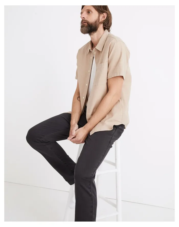 Men Slim Chino Pants Black Coal Madewell Pants Men Slim Chino Pants Black Coal Madewell Pants