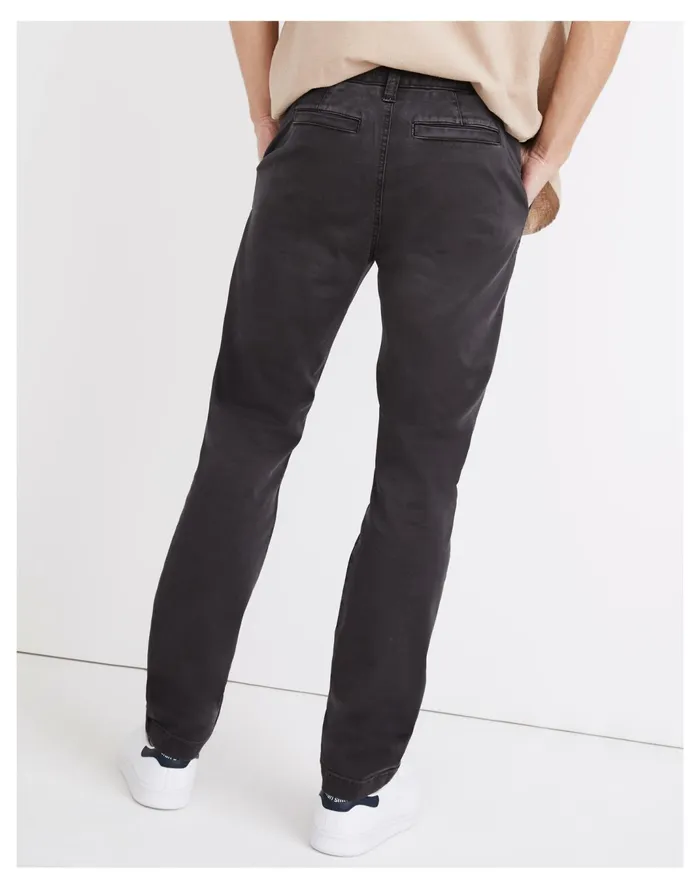 Men Slim Chino Pants Black Coal Madewell Pants Men Slim Chino Pants Black Coal Madewell Pants