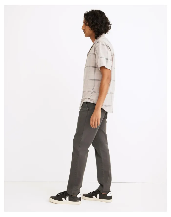 Men Slim Chino Pants Thunder Cloud Madewell Pants Men Slim Chino Pants Thunder Cloud Madewell Pants