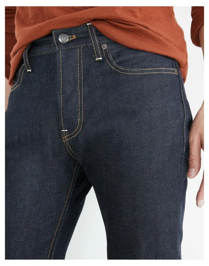 Men Slim Jeans In Raw Indigo Raw Indigo Madewell Jeans Men Slim Jeans In Raw Indigo Raw Indigo Madewell Jeans