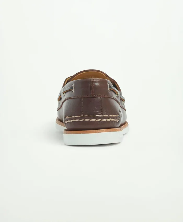 Men Sperry X Brooks Brothers AO 2Eye Kiltie Brown Brooks Brothers Shoes