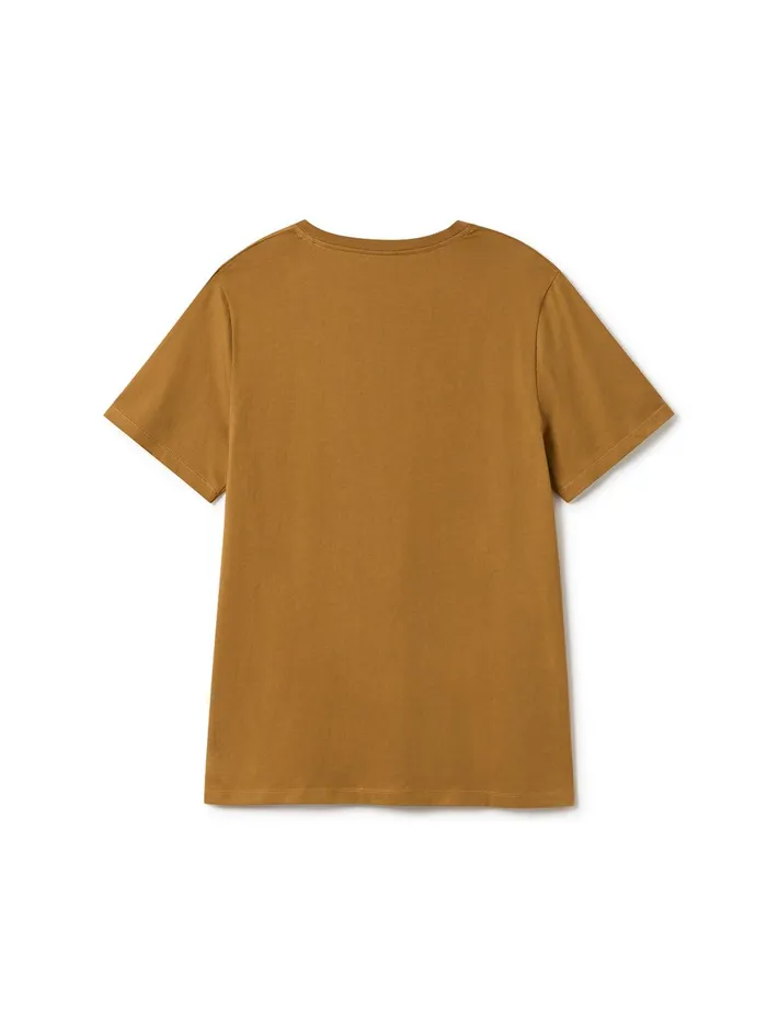 Men Spilsby 8211 Golden Brown TWOTHIRDS TShirts