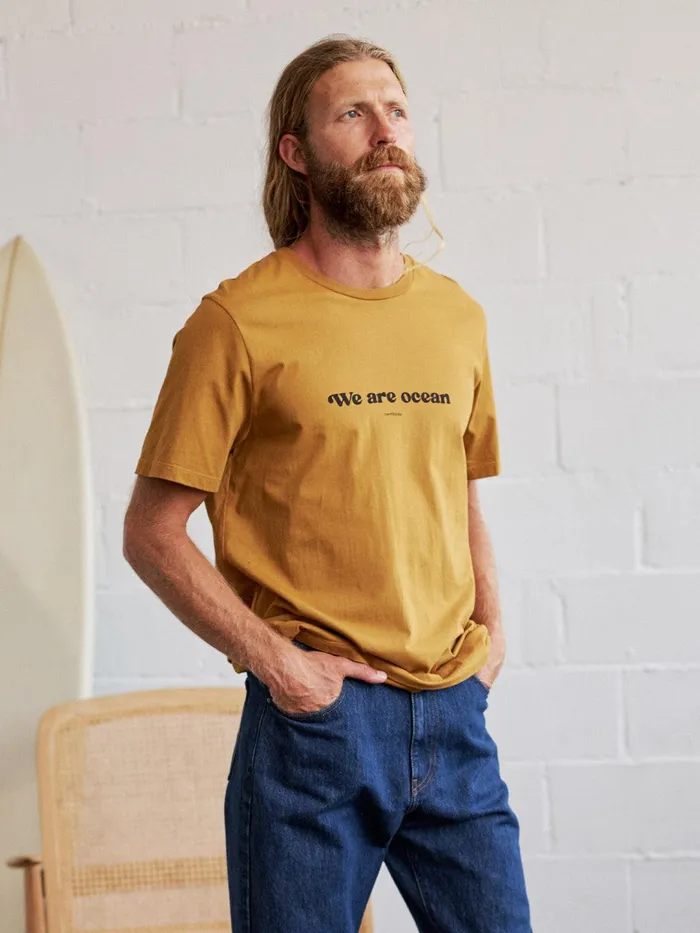Men Spilsby 8211 Golden Brown TWOTHIRDS TShirts
