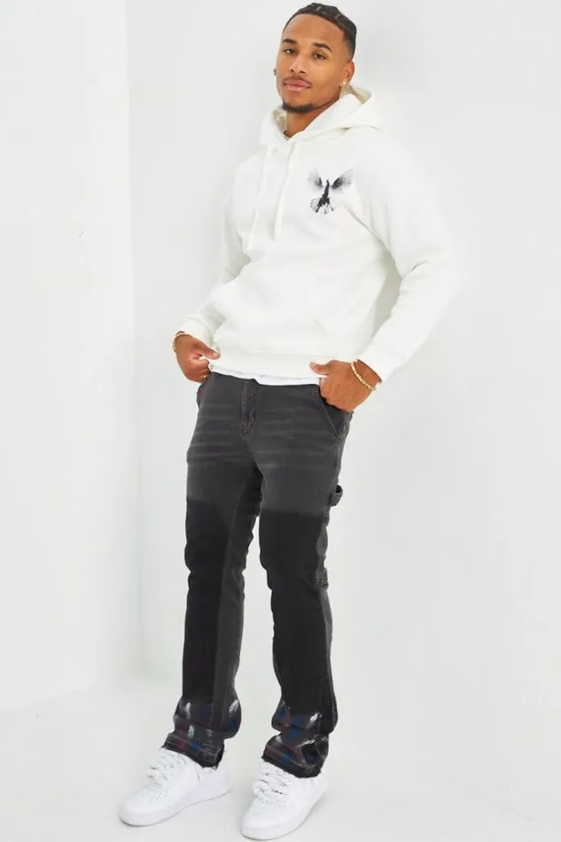 Men Sweat Capuche Blanc 034Colombe 034 White Brentiny Paris Sweatshirts and Pullovers Men Sweat Capuche Blanc 034Colombe 034 White Brentiny Paris Sweatshirts and Pullovers