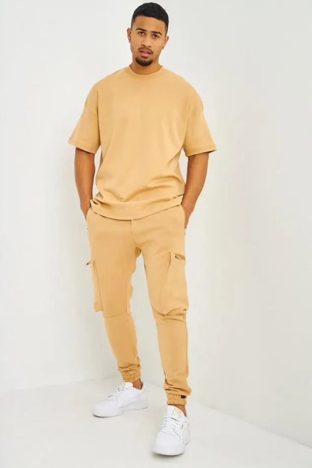 Men TShirt Oversize Camel Camel Brentiny Paris TShirts