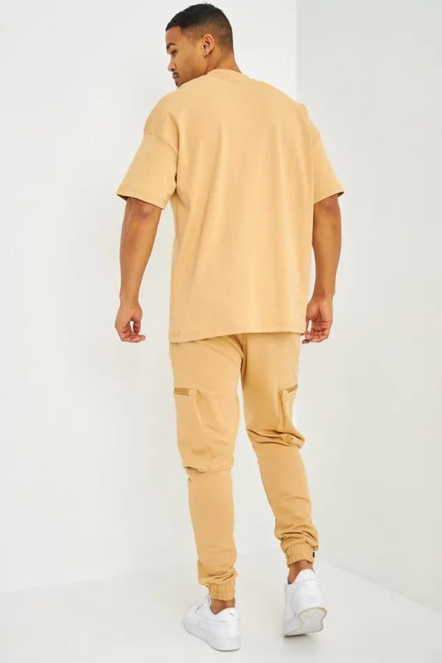 Men TShirt Oversize Camel Camel Brentiny Paris TShirts