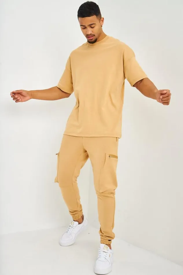 Men TShirt Oversize Camel Camel Brentiny Paris TShirts