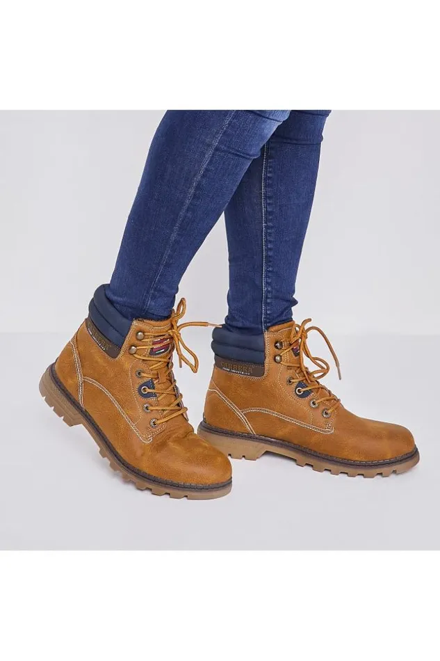 Men Tennesse Vtg X Brown Carrera Boots Camel Brentiny Paris Boots