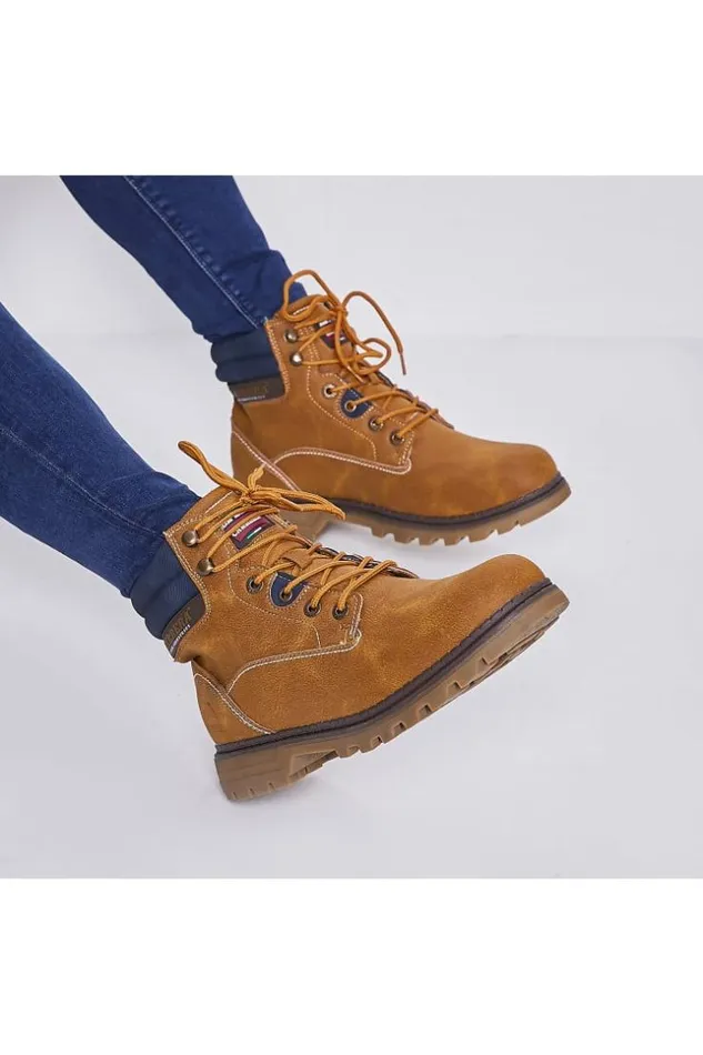Men Tennesse Vtg X Brown Carrera Boots Camel Brentiny Paris Boots