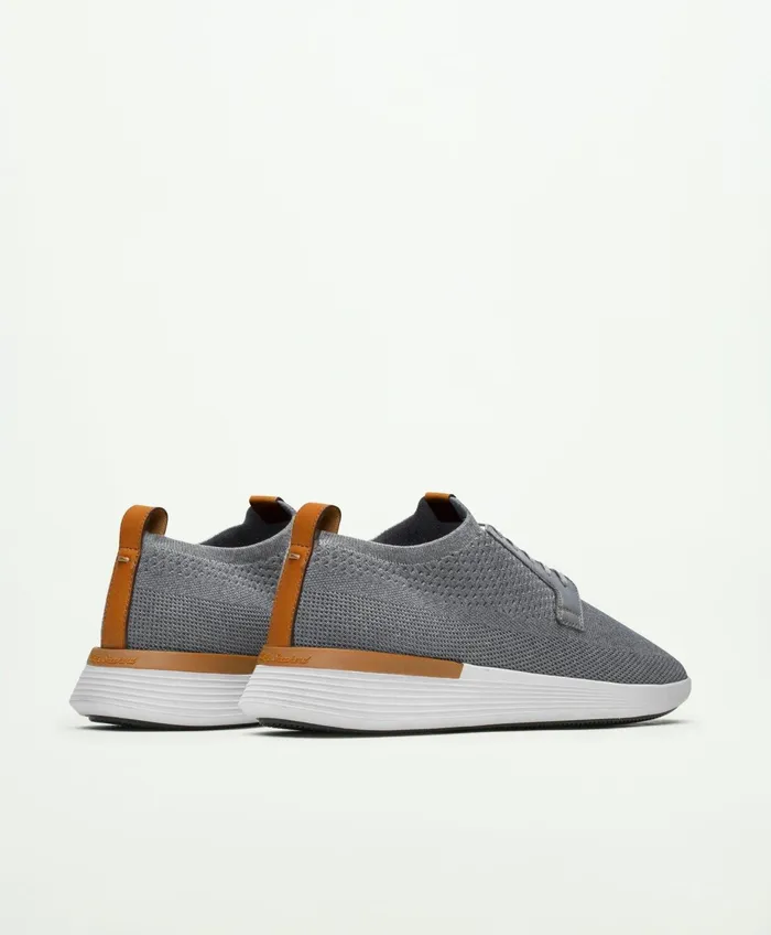 Men Wolf and Shepherd Swiftknit Derby Heather Graywhite Brooks Brothers Shoes