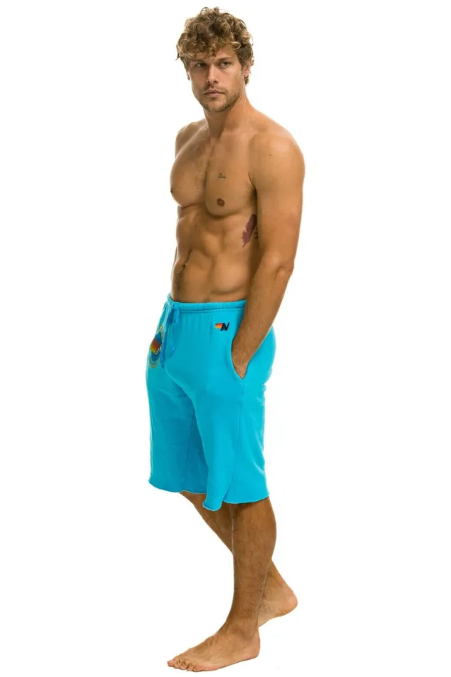 MenWomen AVIATOR NATION NORTH SHORE SWEAT SHORTS 8211 NEON BLUE Aviator Nation MenWomen AVIATOR NATION NORTH SHORE SWEAT SHORTS 8211 NEON BLUE Aviator Nation