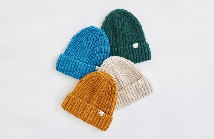 MenWomen Ribbed Beanie 8211 Dark Green TWOTHIRDS Headwear