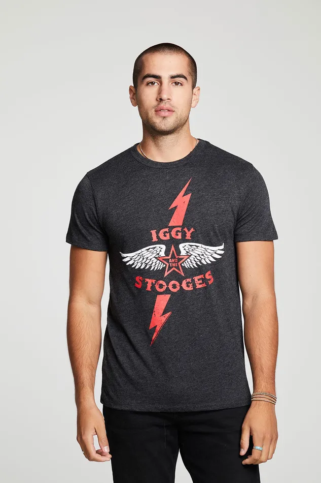 Mens Chaser Brand Iggy Pop The Stooges Tops