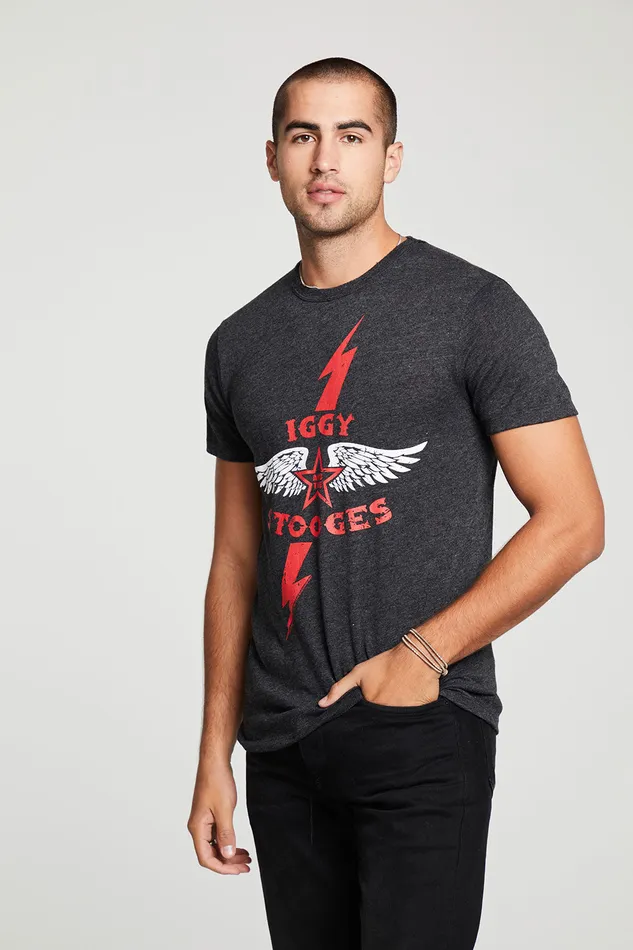 Mens Chaser Brand Iggy Pop The Stooges Tops