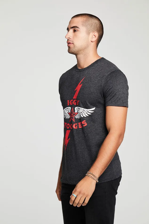 Mens Chaser Brand Iggy Pop The Stooges Tops