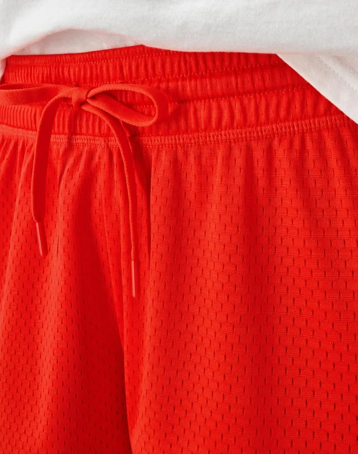 Mesh Shorts C Logo 25034 Solar Crimson Women Champion Shorts