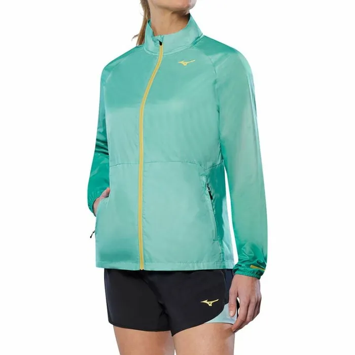 Mizuno Aero Jacket Eggshell Blue Women Jackets Mizuno Aero Jacket Eggshell Blue Women Jackets