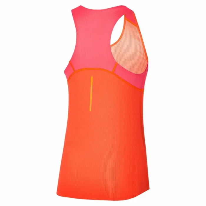 Mizuno Aero Tank Nasturtium Women Tops Mizuno Aero Tank Nasturtium Women Tops
