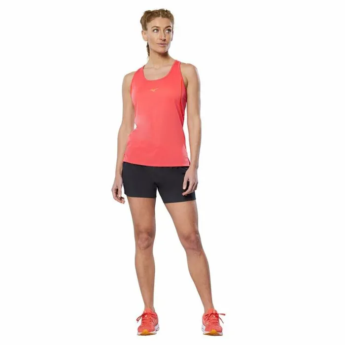 Mizuno Aero Tank Nasturtium Women Tops Mizuno Aero Tank Nasturtium Women Tops