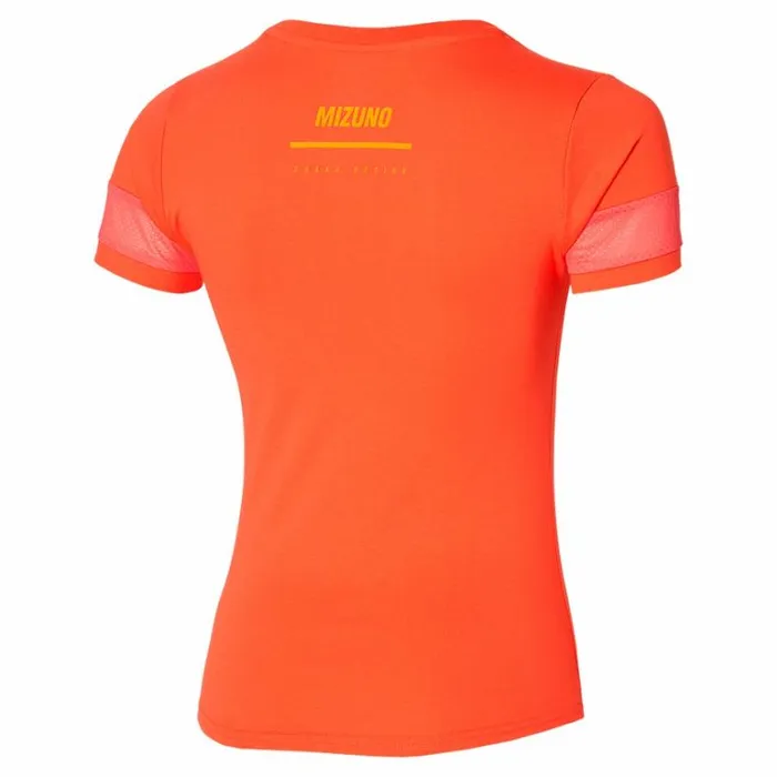 Mizuno Athletics Mizuno Tee Nasturtium Women Athleticwear Mizuno Athletics Mizuno Tee Nasturtium Women Athleticwear